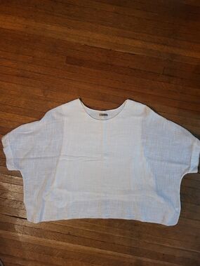 Beyond Capri - Made In Italy White Short Sleeve Top